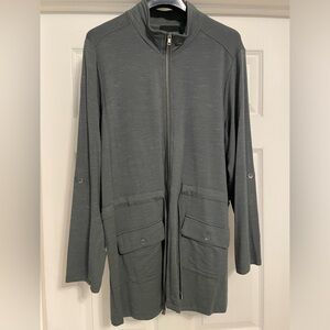 Cynthia Rowley Athleisure Soft Utility Style Jacket